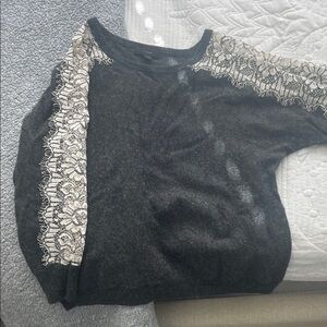 J. Crew Charcoal Knit Sweater